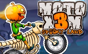 Moto X3M Spooky Land